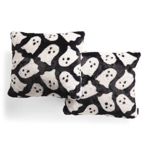 Rachel Zoe 2pk. 20x20in Ghost Toss Halloween Pillow Set